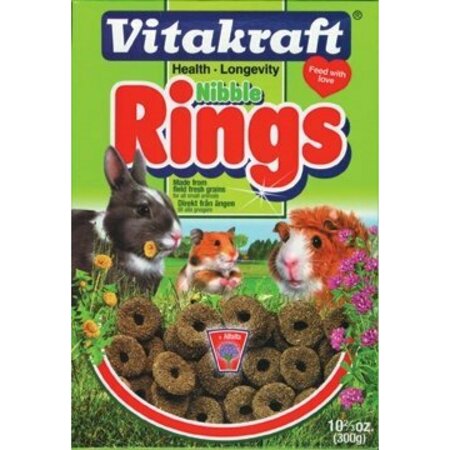 VITAKRAFT Nibble Rings Small Animal Treats 20390